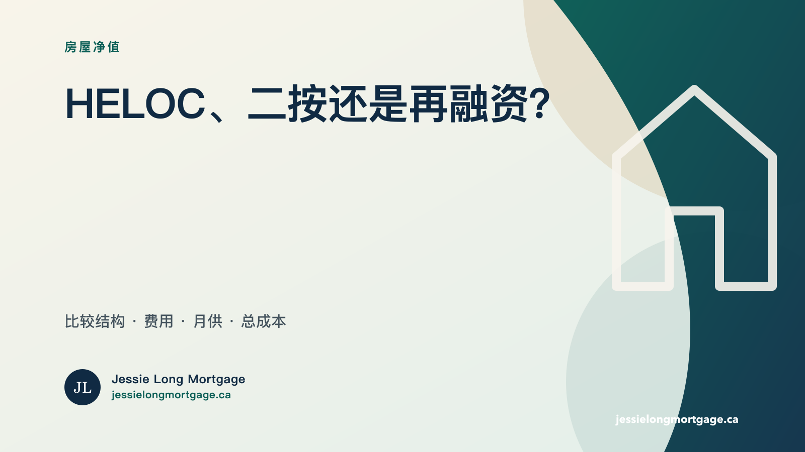 HELOC 二按与再融资对比