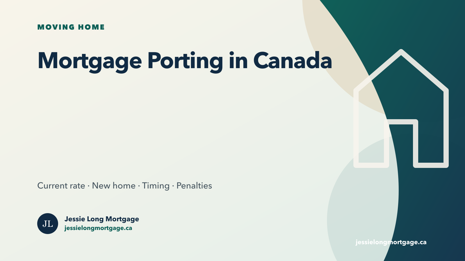 Canada mortgage porting current rate to new home guide