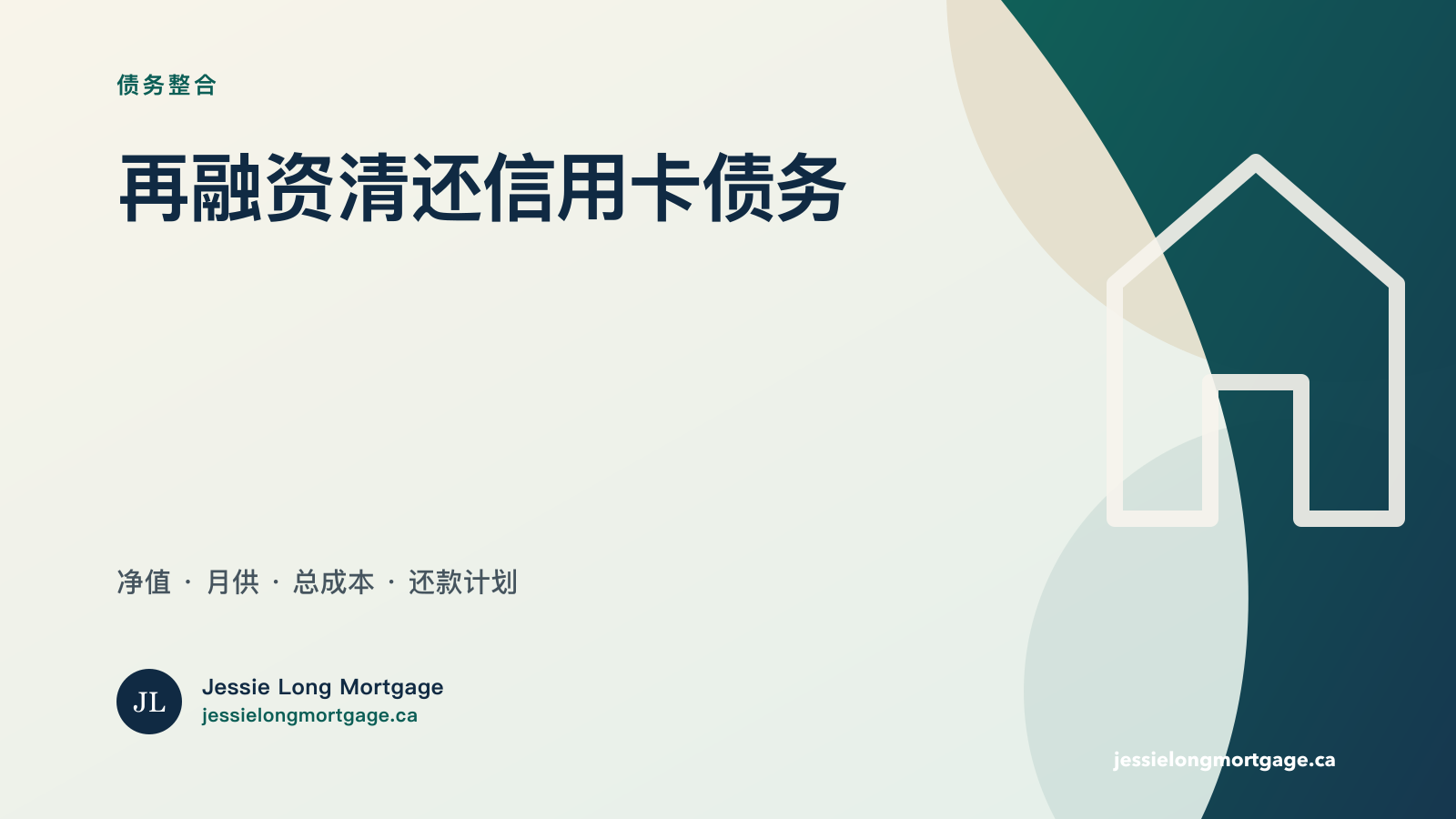 安省按揭再融资清还信用卡债务步骤